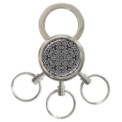 Grid Pattern Backdrop, Backgrounds Textures 3-ring Key Chain by Simbadda