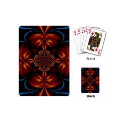 Abstract Art Artwork Fractal Design Playing Cards Single Design (mini) by Simbadda