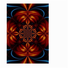 Abstract Art Artwork Fractal Design Large Garden Flag (two Sides) by Simbadda