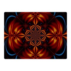 Abstract Art Artwork Fractal Design Double Sided Flano Blanket (mini)  by Simbadda