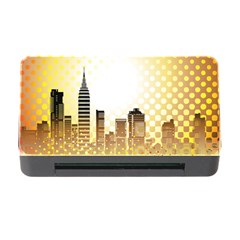 Life Urban City Scene Building Memory Card Reader With Cf by Simbadda