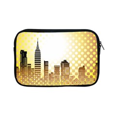 Life Urban City Scene Building Apple Ipad Mini Zipper Cases by Simbadda