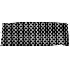 Fabric Black And White Material Body Pillow Case (dakimakura) by Simbadda