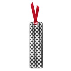 Fabric Black And White Material Small Book Marks by Simbadda