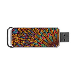 Background Abstract Texture Portable Usb Flash (one Side) by Simbadda