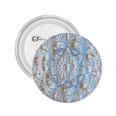 Mandala Floral Line Art Decorative 2 25  Buttons by Simbadda