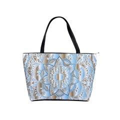 Mandala Floral Line Art Decorative Classic Shoulder Handbag by Simbadda