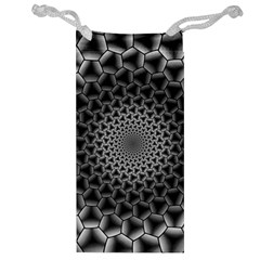 Pattern Abstract Graphic District Jewelry Bag by Simbadda