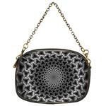 Pattern Abstract Graphic District Chain Purse (Two Sides) Front