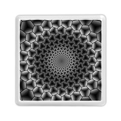 Pattern Abstract Graphic District Memory Card Reader (square) by Simbadda