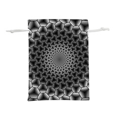 Pattern Abstract Graphic District Lightweight Drawstring Pouch (l) by Simbadda