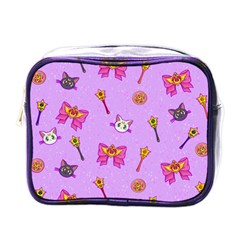 Moon Mini Toiletries Bag (one Side) by Mezalola