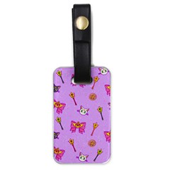 Moon Luggage Tag (one Side) by Mezalola