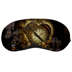 Wonderful Elegant Steampunk Heart, Beautiful Clockwork Sleeping Mask by FantasyWorld7