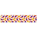 Polka Dot Party Small Flano Scarf Front