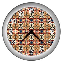 K 2 Wall Clock (Silver)