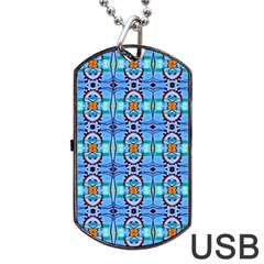 K 3 Dog Tag Usb Flash (two Sides) by ArtworkByPatrick