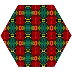 K 4 Wooden Puzzle Hexagon