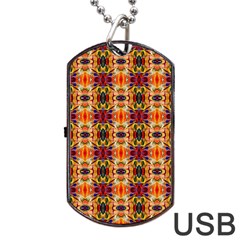 K 5 Dog Tag Usb Flash (one Side) by ArtworkByPatrick