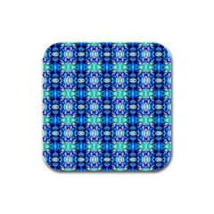 K 6 Rubber Square Coaster (4 Pack)  by ArtworkByPatrick