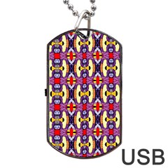 K 8 Dog Tag Usb Flash (one Side) by ArtworkByPatrick