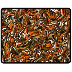 L 4 Double Sided Fleece Blanket (medium)  by ArtworkByPatrick