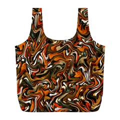 L 4 Full Print Recycle Bag (l) by ArtworkByPatrick