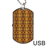 L 8 Dog Tag USB Flash (Two Sides) Front