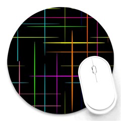 Colorhappens Round Mousepads by designsbyamerianna