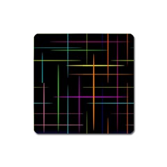 Colorhappens Square Magnet by designsbyamerianna