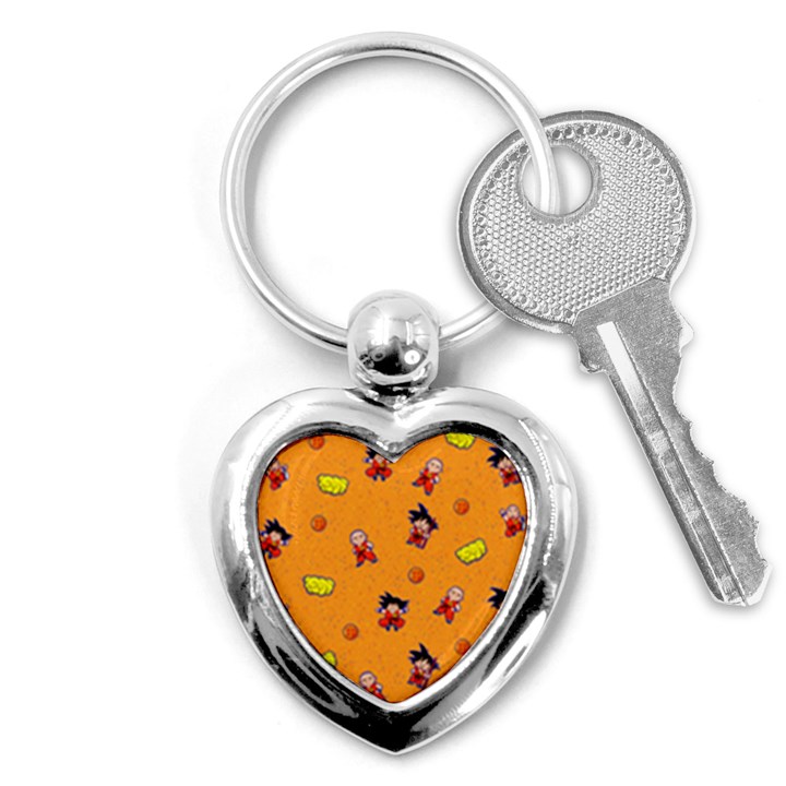 Dragonball Key Chain (Heart)