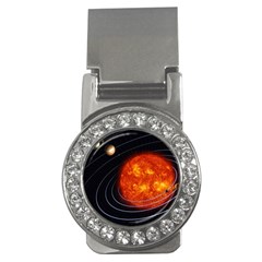 Solar System Planet Planetary System Money Clips (cz)  by Sudhe