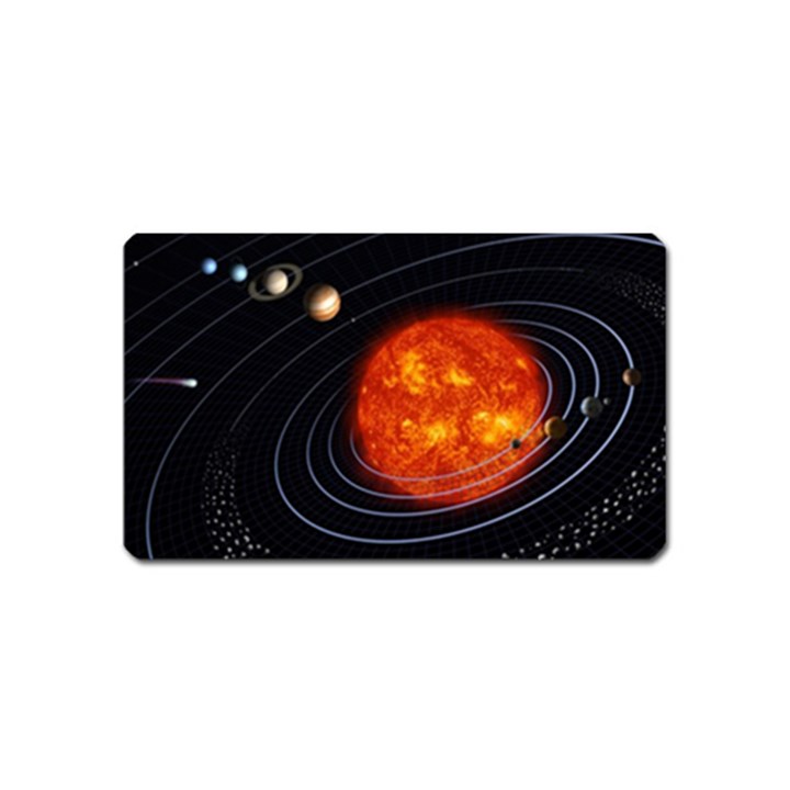 Solar System Planet Planetary System Magnet (Name Card)