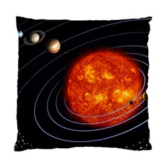 Solar System Planet Planetary System Standard Cushion Case (two Sides) by Sudhe