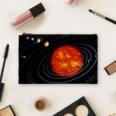 Solar System Planet Planetary System Cosmetic Bag (medium) by Sudhe