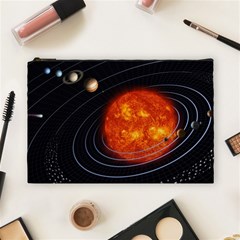 Solar System Planet Planetary System Cosmetic Bag (large) by Sudhe