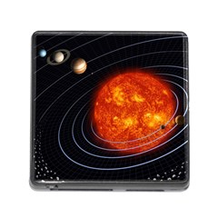 Solar System Planet Planetary System Memory Card Reader (square 5 Slot)