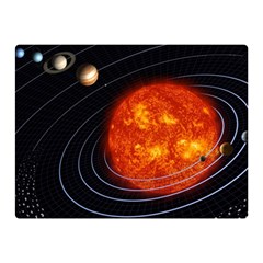 Solar System Planet Planetary System Double Sided Flano Blanket (mini)  by Sudhe