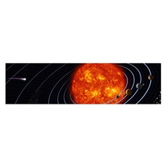 Solar System Planet Planetary System Satin Scarf (oblong) by Sudhe