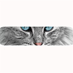 Cat Animal Cat Portrait Mackerel Large Bar Mats by Sudhe