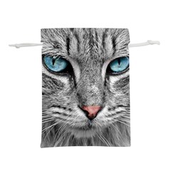 Cat Animal Cat Portrait Mackerel Lightweight Drawstring Pouch (m)