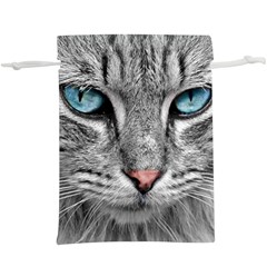 Cat Animal Cat Portrait Mackerel  Lightweight Drawstring Pouch (xl)