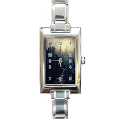 Apocalypse Post Apocalyptic Rectangle Italian Charm Watch by Sudhe