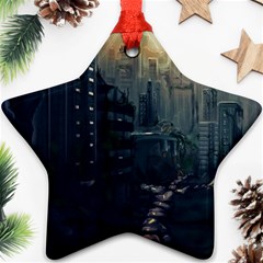 Apocalypse Post Apocalyptic Ornament (star) by Sudhe