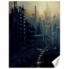 Apocalypse Post Apocalyptic Canvas 12  X 16  by Sudhe