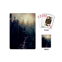 Apocalypse Post Apocalyptic Playing Cards Single Design (mini) by Sudhe