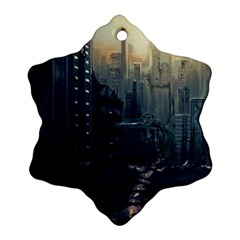 Apocalypse Post Apocalyptic Ornament (snowflake) by Sudhe