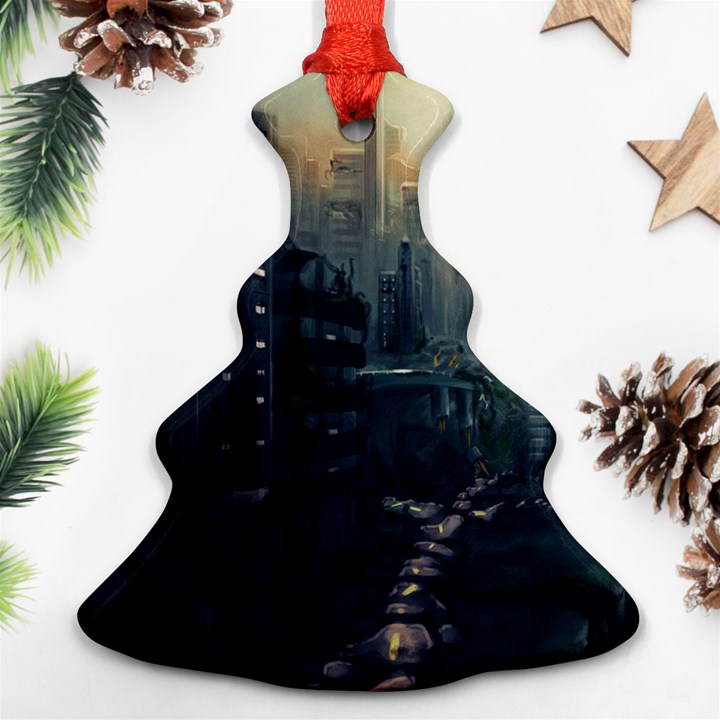 Apocalypse Post Apocalyptic Ornament (Christmas Tree) 