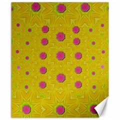 Bloom On In  The Sunshine Decorative Canvas 8  X 10  by pepitasart