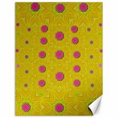 Bloom On In  The Sunshine Decorative Canvas 12  x 16 